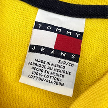Load image into Gallery viewer, Y2K Tommy Jeans Color Block V Neck Size Small
