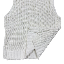 Load image into Gallery viewer, Abercrombie and Fitch White Knit Sleeveless Top Size Small