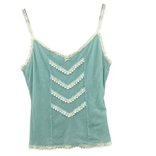 Load image into Gallery viewer, The Limited Y2K Lace Cami Tank Top Medium