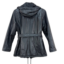 Load image into Gallery viewer, VTG Wilsons Black Leather Jacket L