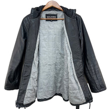 Load image into Gallery viewer, VTG Wilsons Black Leather Jacket L