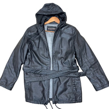Load image into Gallery viewer, VTG Wilsons Black Leather Jacket L