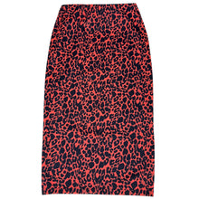 Load image into Gallery viewer, Zara Animal Print Pencil Skirt Size Small