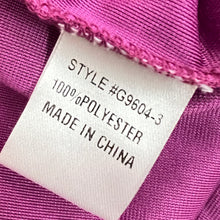 Load image into Gallery viewer, Magenta Velour Pleat Shoulder Sweater Size Small