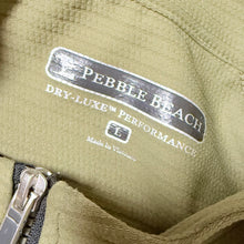 Load image into Gallery viewer, Pebble Beach 1/4 Zip Pullover Olive Green Size Large