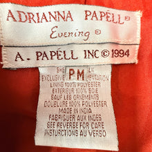 Load image into Gallery viewer, 90s Adrianna Papell Silk Beaded Sequin Jacket Size Medium Petite