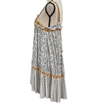 Load image into Gallery viewer, Free People Embroidered Empire Waist Tie Back Dress XS