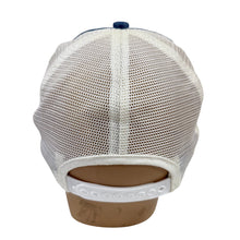 Load image into Gallery viewer, 1980s K Products Safeway Logo Patch Denim & Mesh Snapback USA