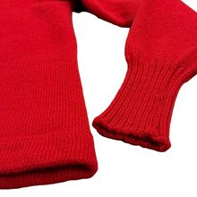 Load image into Gallery viewer, VTG Sand Red Knit Cardigan Size Small
