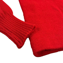 Load image into Gallery viewer, VTG Sand Red Knit Cardigan Size Small