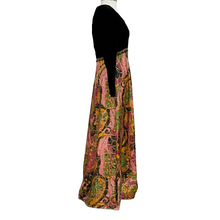 Load image into Gallery viewer, Vintage Maxi Hostess Dress Size XS-Small