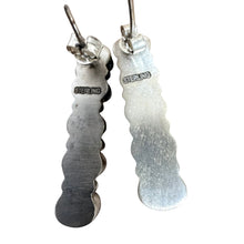 Load image into Gallery viewer, Navajo Style Sterling Lapis Lazuli Drop Earrings