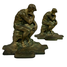 Load image into Gallery viewer, Mid-Century The Thinker Vintage Bookends