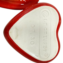 Load image into Gallery viewer, LE CREUSET Heart-Shaped Ceramic Baking Cup Orange Red Cookware