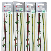 Load image into Gallery viewer, Vintage 1990s Mrs Grossmans Design Lines Bamboo Stickers Lot of 4