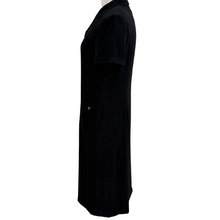 Load image into Gallery viewer, Black Vintage Talbots Shirt Dress Size 6