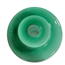 Load image into Gallery viewer, Mid-Century Round Cased Glass Pendant Shades Pair