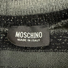 Load image into Gallery viewer, VTG Moschino Striped Knit Mock Neck Small