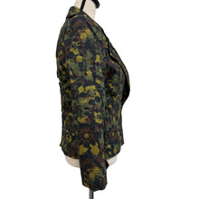 Load image into Gallery viewer, Nicole Miller Artelier Floral Camo Moto Jacket Small