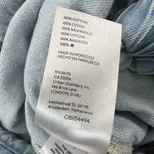 Load image into Gallery viewer, 100% Cotton Denim Short Sleeve Coveralls Size Medium