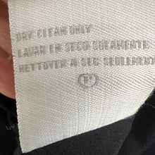 Load image into Gallery viewer, Black V-Neck Sheath Dress Size 8