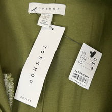 Load image into Gallery viewer, Army Green Utility Jumpsuit Size 6 Petite