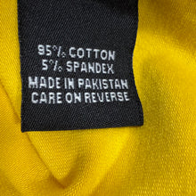 Load image into Gallery viewer, Trust No One Bloody Bear Yellow Tee Shirt Streetwear Size Medium