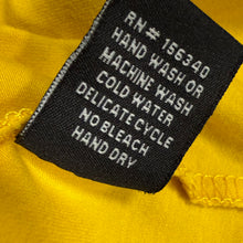 Load image into Gallery viewer, Trust No One Bloody Bear Yellow Tee Shirt Streetwear Size Medium