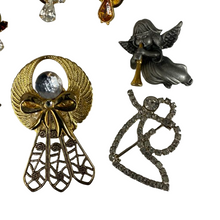 Load image into Gallery viewer, Vintage Angel Brooches & Pins