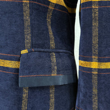 Load image into Gallery viewer, VTG Corduroy Plaid Coat Jacket Size Medium