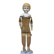 Load image into Gallery viewer, Antique German Bisque/Porcelain Head Doll with Cloth Body