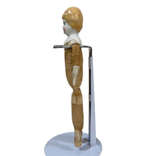 Load image into Gallery viewer, Antique German Bisque/Porcelain Head Doll with Cloth Body