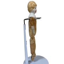 Load image into Gallery viewer, Antique German Bisque/Porcelain Head Doll with Cloth Body