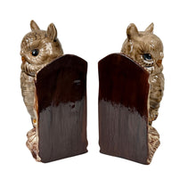Load image into Gallery viewer, VTG Owl Bookends