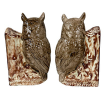 Load image into Gallery viewer, VTG Owl Bookends