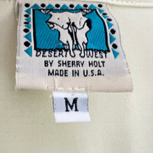 Load image into Gallery viewer, Vintage Desert West By Sherry Holt Cowboy Western Pearl Snap Shirt Size Medium