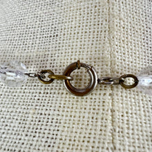 Load image into Gallery viewer, Vintage Crystal Quartz Graduated Bead Necklace 18"