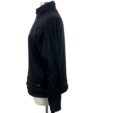 Load image into Gallery viewer, Black Under Armour Cold Gear Zip Up Size Large