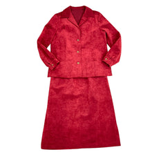 Load image into Gallery viewer, 70s Ultra Suede Skirt Set Size Medium