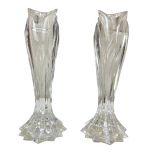 Load image into Gallery viewer, Lenox Artic Crystal Candlesticks