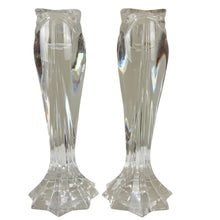 Load image into Gallery viewer, Lenox Artic Crystal Candlesticks