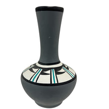 Load image into Gallery viewer, Hand-painted Southwestern Pottery Bud Vase