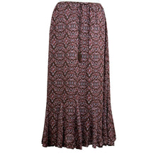 Load image into Gallery viewer, VTG Isabella Birt Silk Peasant Skirt Size 12