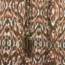 Load image into Gallery viewer, VTG Isabella Birt Silk Peasant Skirt Size 12