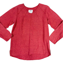 Load image into Gallery viewer, Flax 100% Linen Relaxed Fit Long Sleeve Size Small