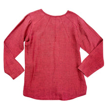 Load image into Gallery viewer, Flax 100% Linen Relaxed Fit Long Sleeve Size Small