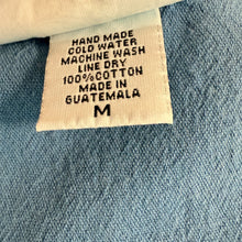 Load image into Gallery viewer, VTG Guatemala Hand Crafted 100% Cotton Embroidered Peasant Tank Size Medium