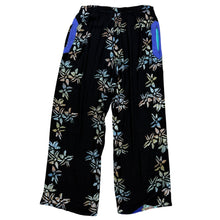 Load image into Gallery viewer, Vintage 90s Floral Rayon Crinkle Pants One Size