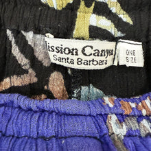 Load image into Gallery viewer, Vintage 90s Floral Rayon Crinkle Pants One Size