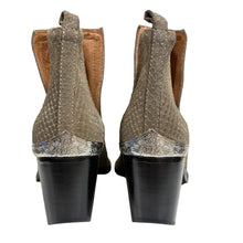 Load image into Gallery viewer, Jeffrey Campbell Western Metal Toe Ankle Boots Size 6.5